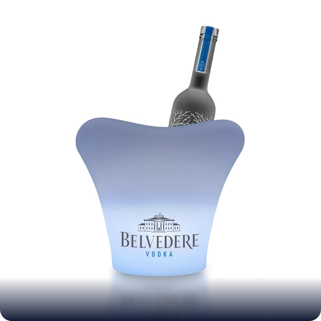 Custom LED Logo Ice Bucket | Illuminate and Impress