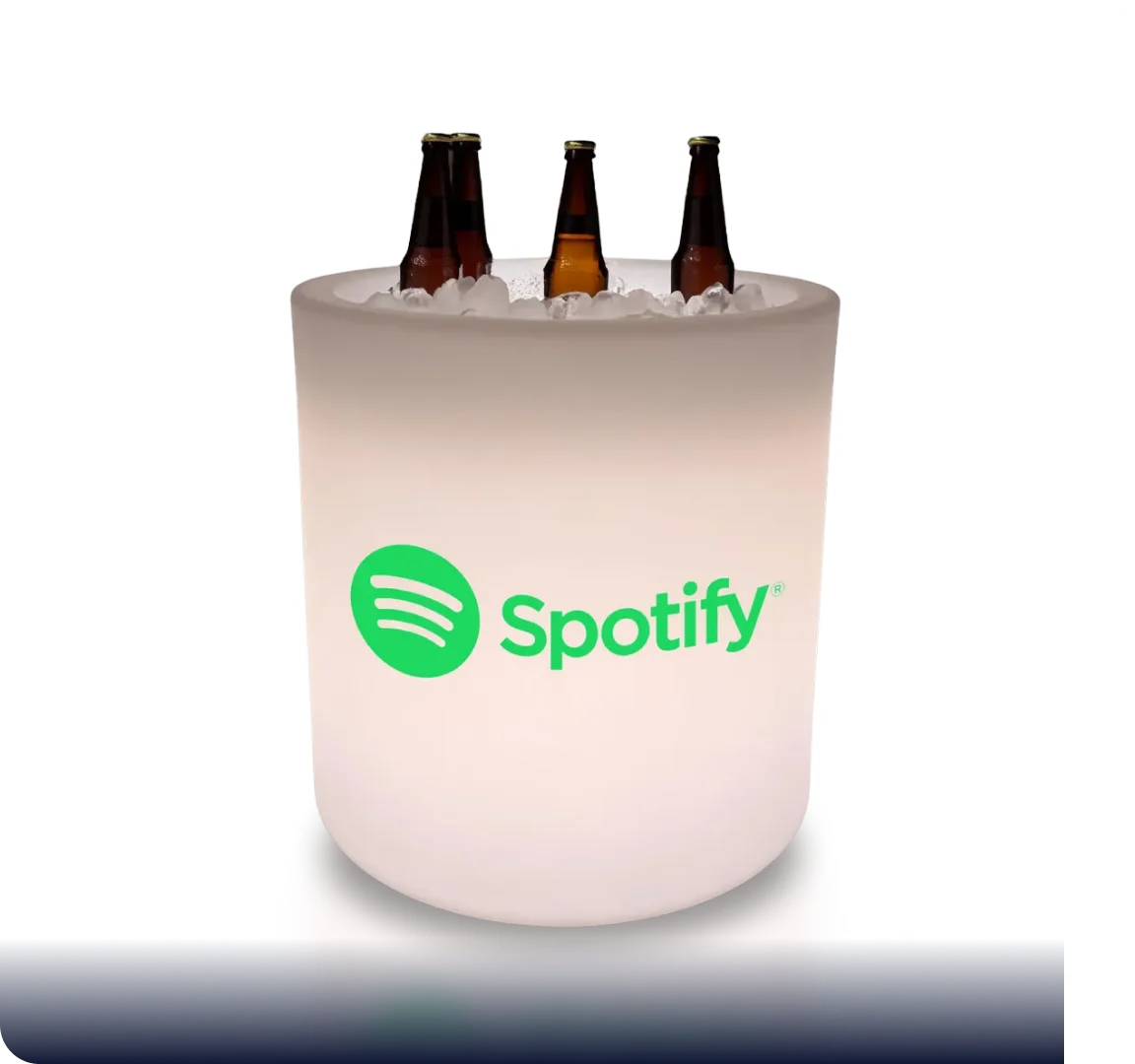 Custom LED Ice Bucket | Chill in Style, Light Up Your Brand