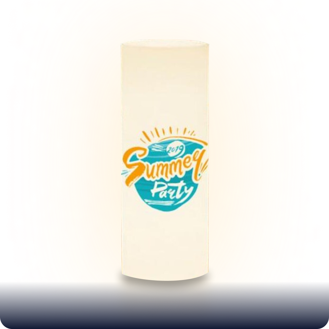 Custom LED Logo Pillar | Wireless Brilliance for Your Brand