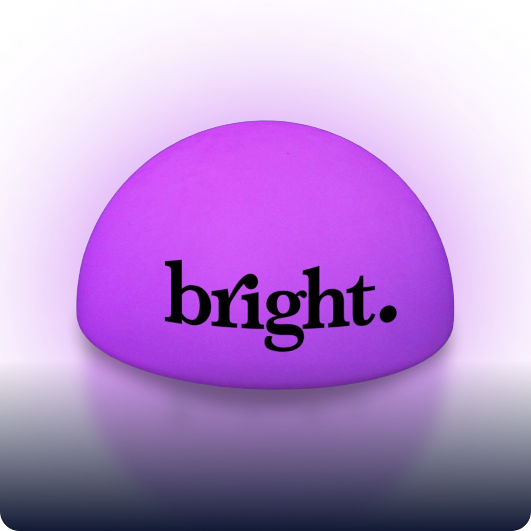 Custom LED Semi-Orb | Half the Shape, Twice the Impact
