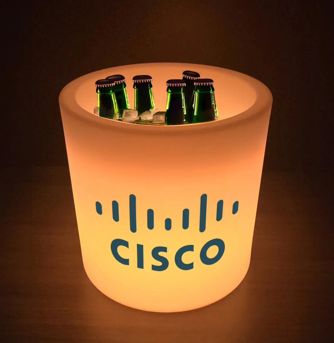 Custom LED Ice Bucket | Chill in Style, Light Up Your Brand
