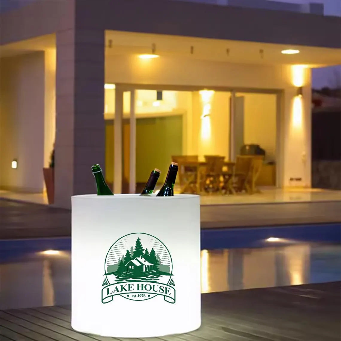 Custom LED Ice Bucket | Chill in Style, Light Up Your Brand