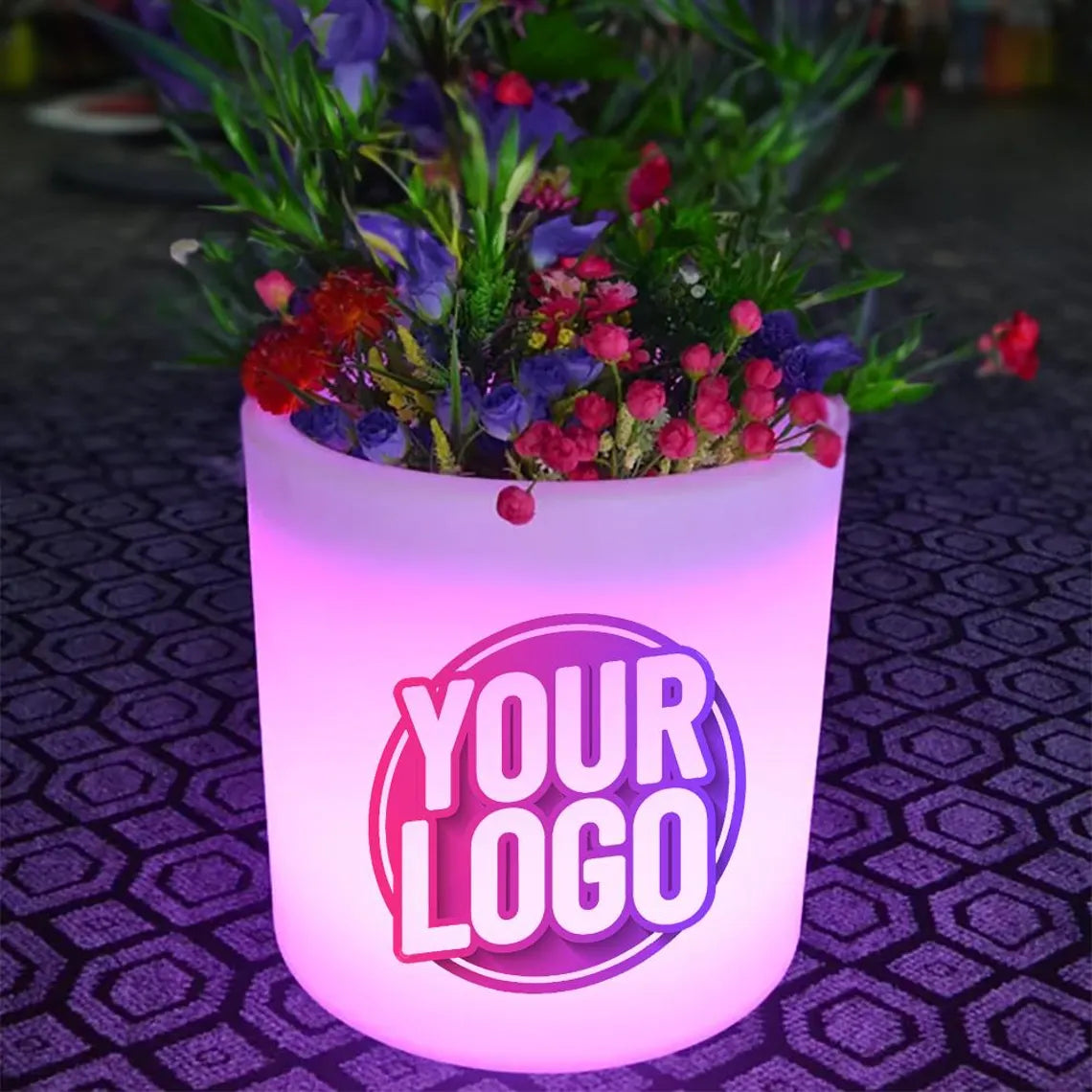 Custom LED Ice Bucket | Chill in Style, Light Up Your Brand