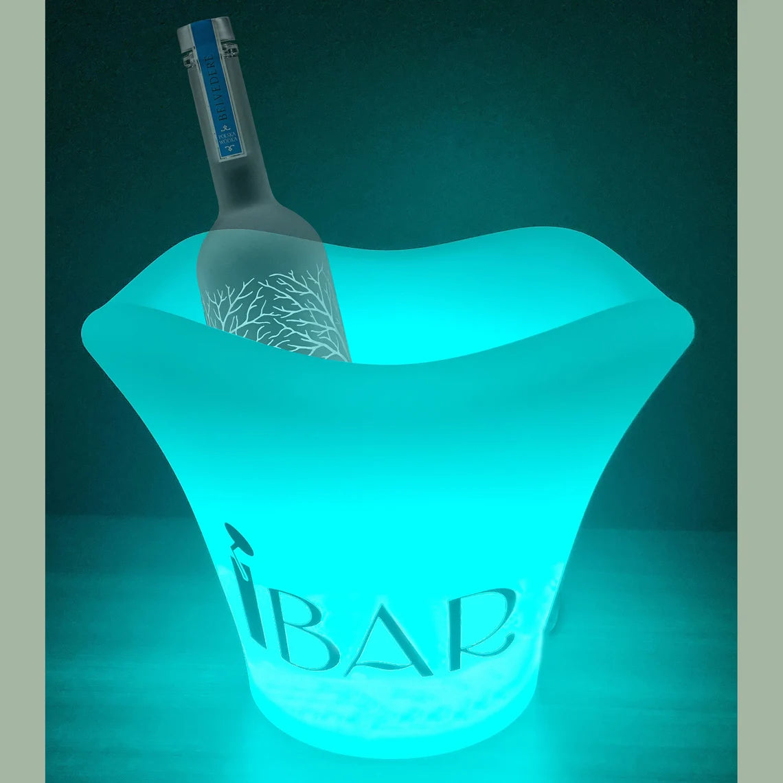 Custom LED Logo Ice Bucket | Illuminate and Impress