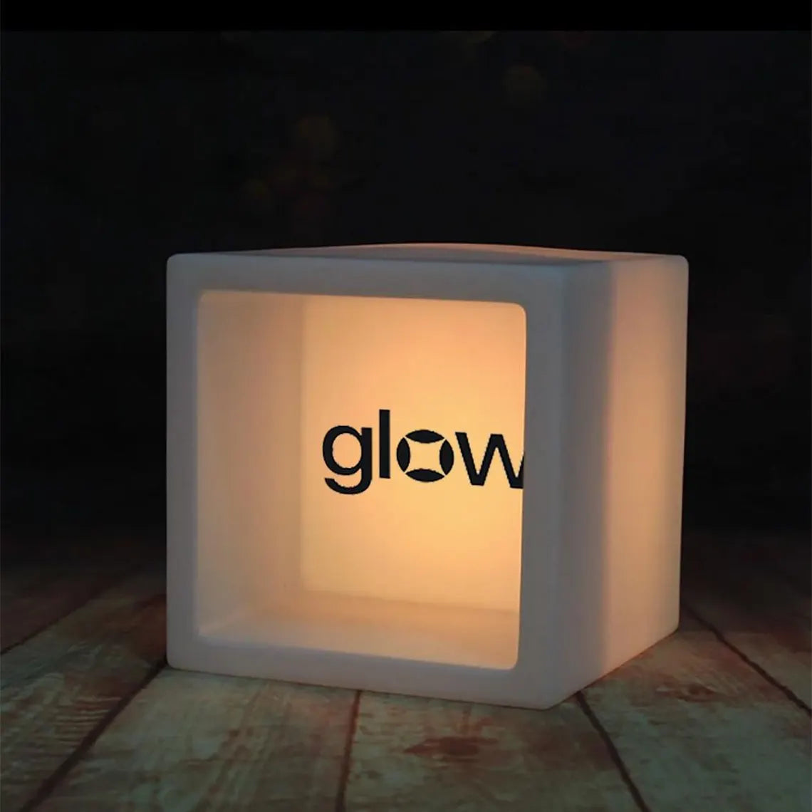 LED Custom Logo Ice Bucket - Remote Color Change & Seating