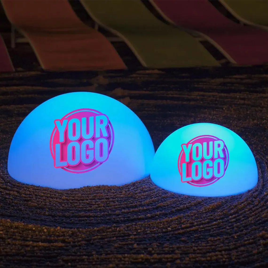 Custom LED Semi-Orb | Half the Shape, Twice the Impact