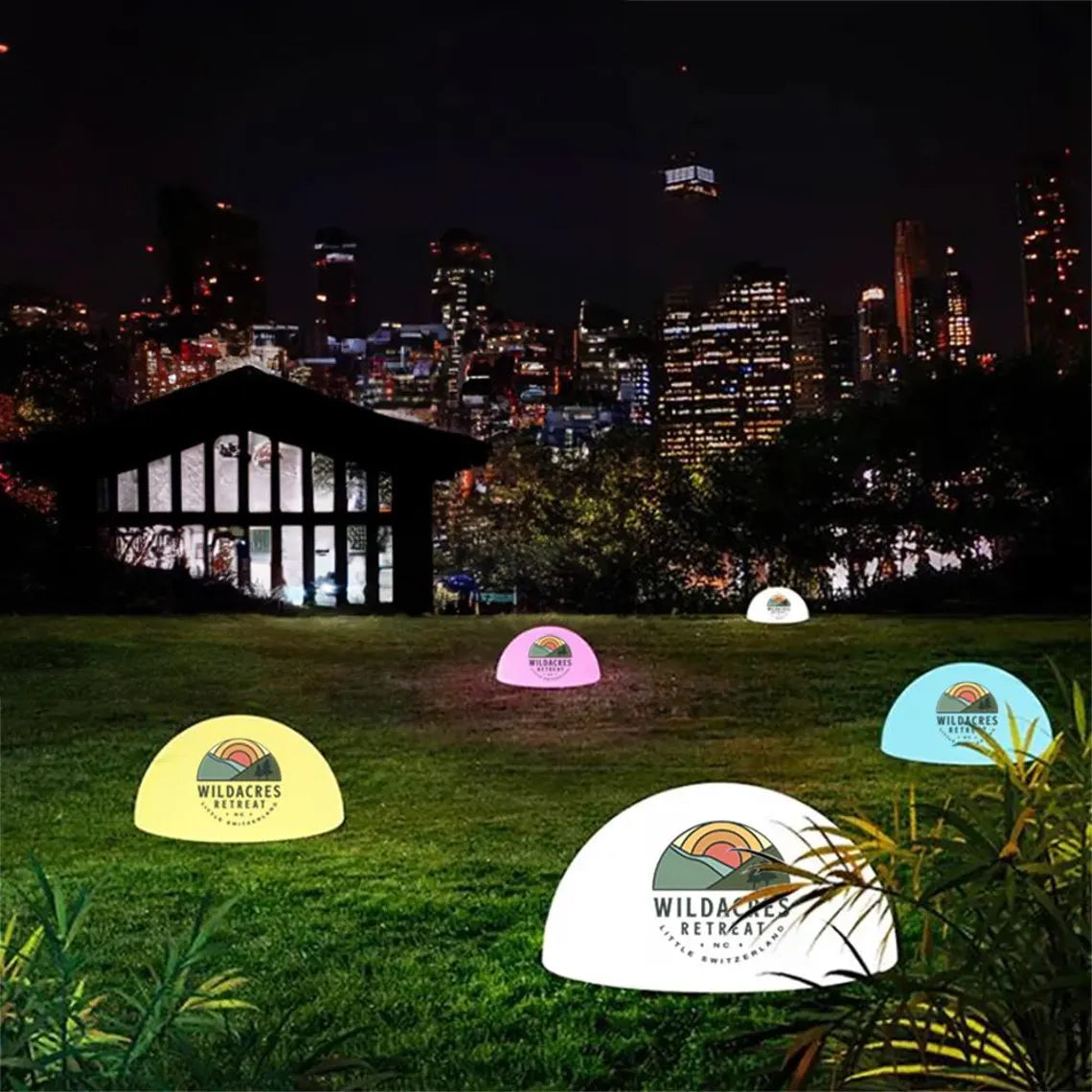 Custom LED Semi-Orb | Half the Shape, Twice the Impact