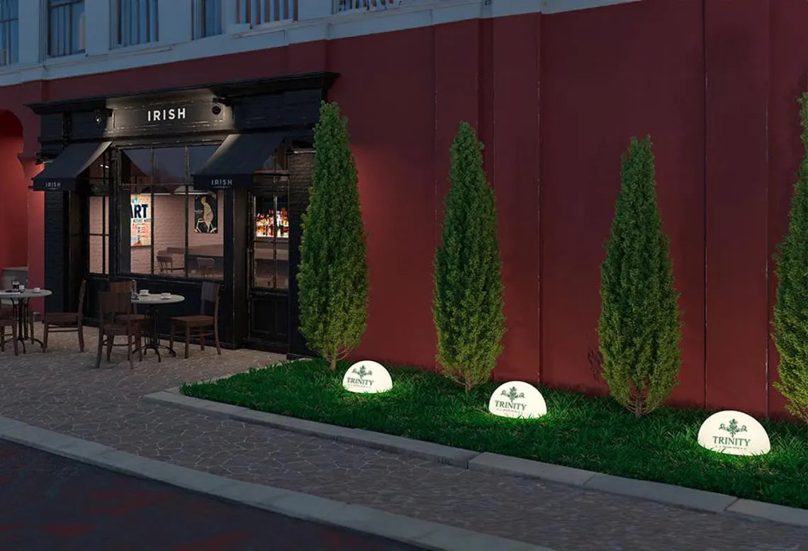 Custom LED Semi-Orb | Half the Shape, Twice the Impact