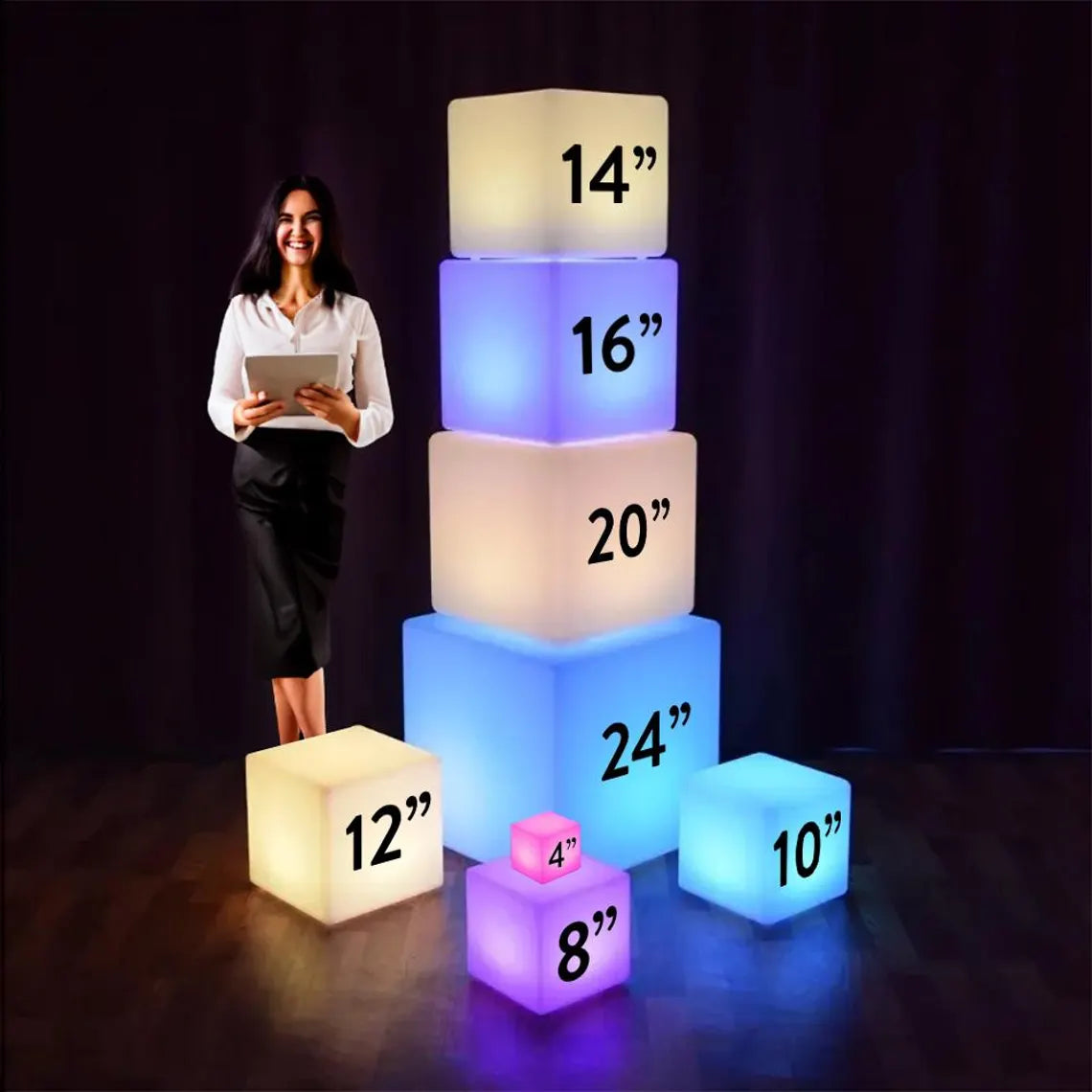 Custom LED Light Cube | Your Brand, Brilliantly Lit