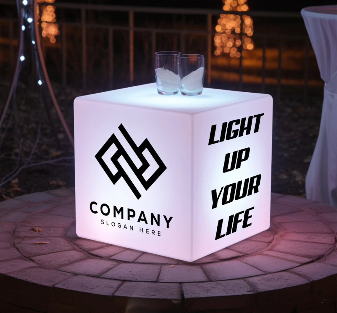 Custom LED Light Cube | Your Brand, Brilliantly Lit