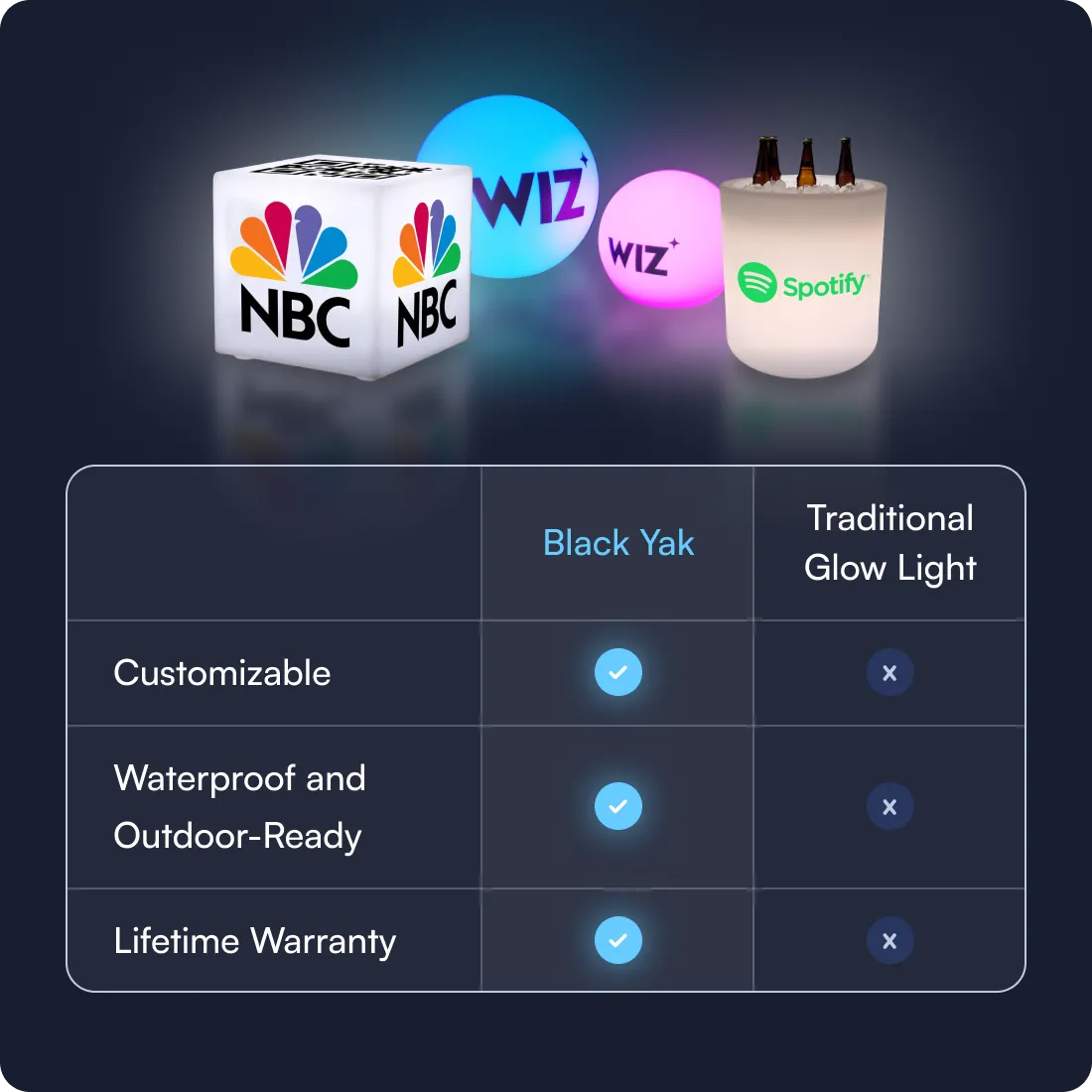 Custom LED Light Cube | Your Brand, Brilliantly Lit