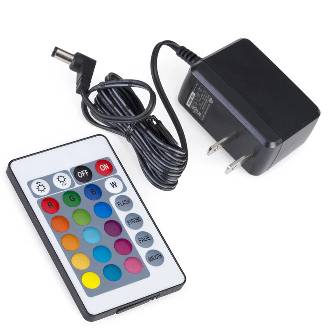 Custom LED Logo 16" Cylinder Stool - 16 Color Remote Control