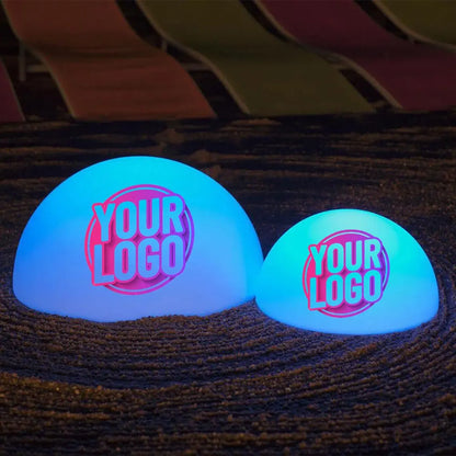 Custom LED Semi-Orb | Half the Shape, Twice the Impact